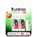  Акумулаторни батерии ААА Uniross Hybrio AAA / HR3  NIMH - 1000 mAh 1.2V