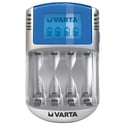 Зарядно за акумулаторни батерии VARTA с LCD дисплей и захранване с 12V за 4 батерии АА/ААА