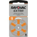 6 Батерии за слухов апарат 13 Extra Advance - Rayovac