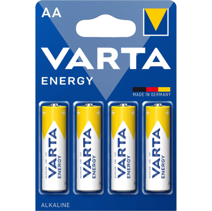 Алкални батерии АА Varta Energy AA
