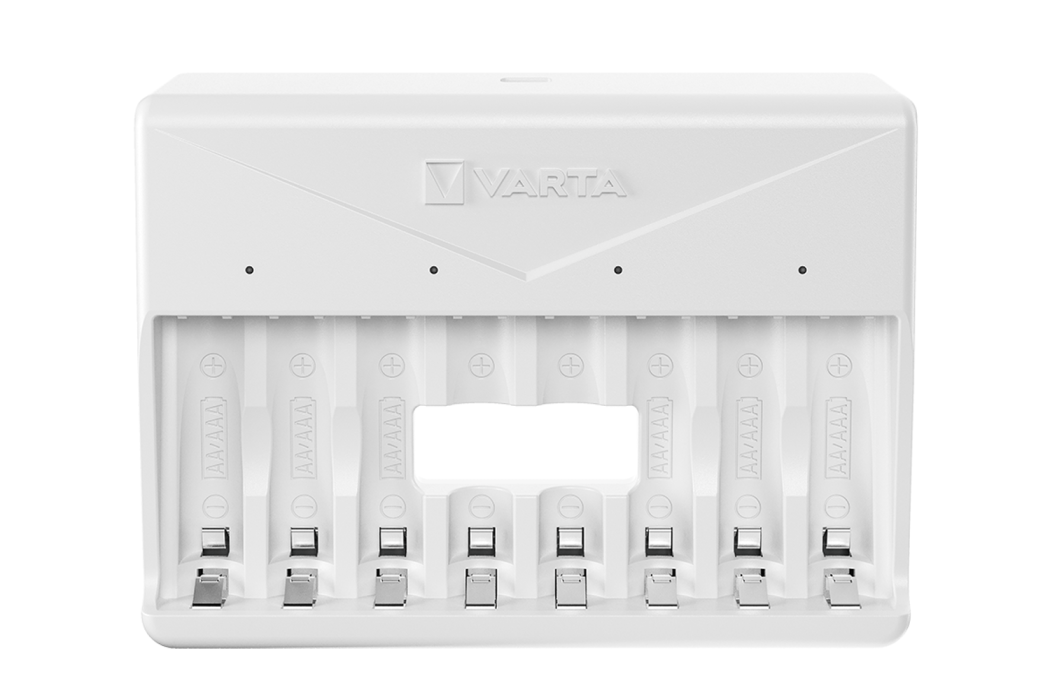 Мулти зарядно за акумулаторни батерии VARTA за 8 батерии АА или ААА