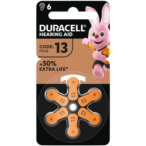 Батерии за слухов апарат 13 Hearing Aid Duracell