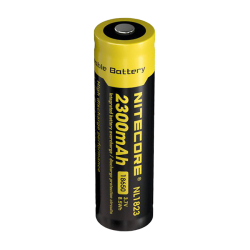 Литиево-йонна батерия 18650 Nitecore - 3.7V 2300mAh + PCB 