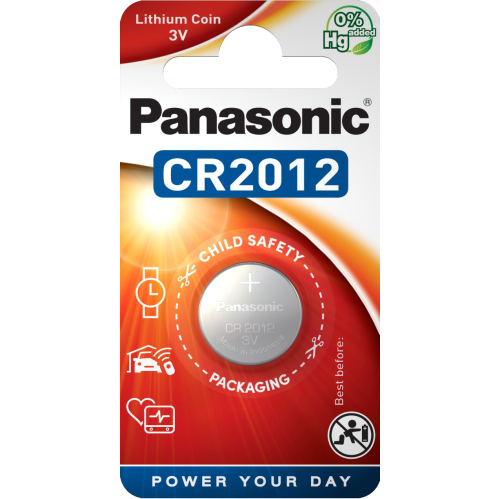 Литиева батерия CR2012 Panasonic CR2012 - 3V