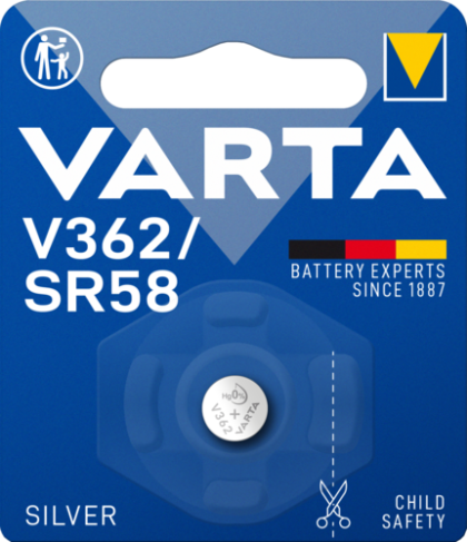 Батерия за часовник 362 SR721SW - Varta SR58 - 1.55V