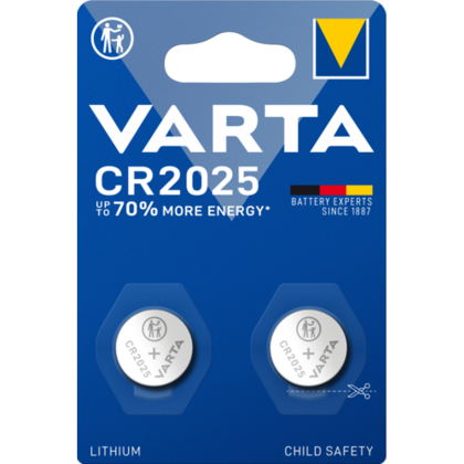 Литиеви батерии CR2025 Varta CR2025 - 3V