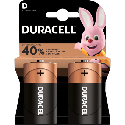 Алкални батерии LR20 - D - Duraccell Basic MN1300 D